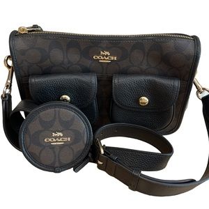 Coach Pennie Crossbody with detachable coin pouch